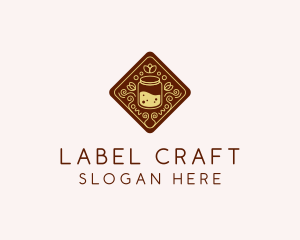 Honey Jar Drink logo design