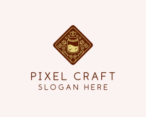 Honey Jar Drink logo design