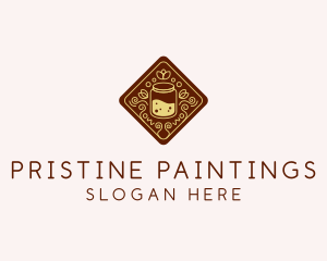 Honey Jar Drink logo design