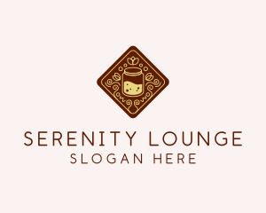 Honey Jar Drink logo design