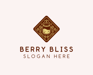 Honey Jar Drink logo design