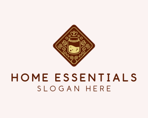 Honey Jar Drink logo design