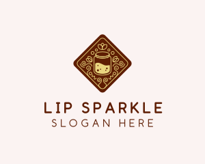 Honey Jar Drink logo design