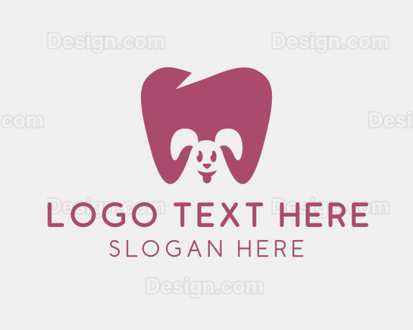 Dental Clinic Dog Logo