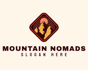 Outdoor Trekking Trip logo design