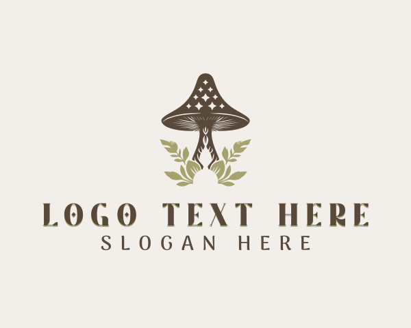 Shrooms logo example 4