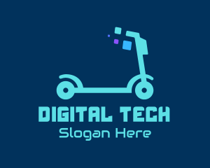 Digital Electric Scooter logo