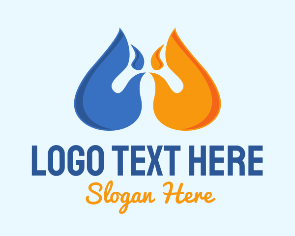 Heater logo example 3
