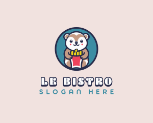 Ferret Fries Bistro logo design