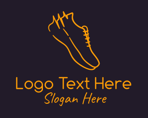 Rubber Shoes Apparel  Logo