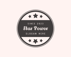 Brand Stars Badge logo design