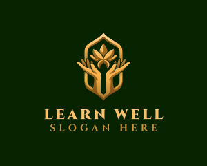 Luxury Lotus Wellness logo design