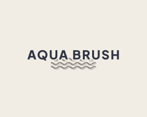 Aqua Ocean Waterpark logo design