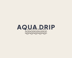 Aqua Ocean Waterpark logo design