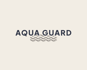 Aqua Ocean Waterpark logo design