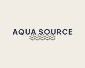 Aqua Ocean Waterpark logo design