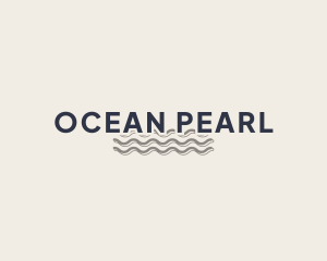 Aqua Ocean Waterpark logo design