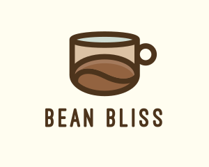 Coffee Bean Cup Cafe logo