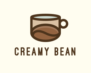 Coffee Bean Cup Cafe logo