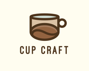 Coffee Bean Cup Cafe logo