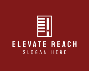 Realty Building Elevator logo design