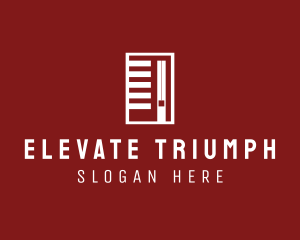 Realty Building Elevator logo design