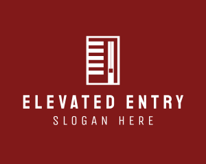 Realty Building Elevator logo design