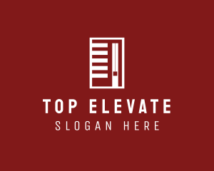 Realty Building Elevator logo design