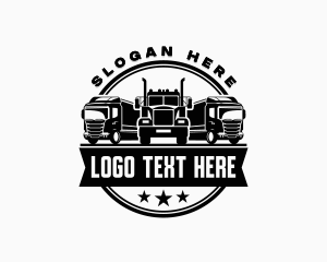 Logistics Cargo Vehicle logo