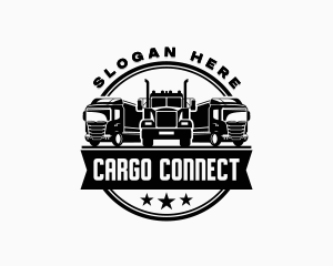 Logistics Cargo Vehicle logo design