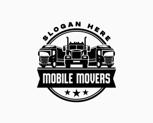 Logistics Cargo Vehicle logo design