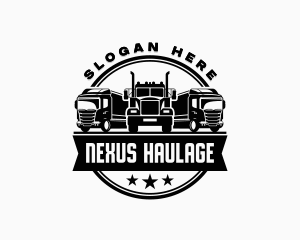 Logistics Cargo Vehicle logo design