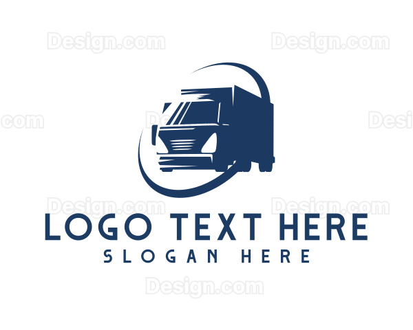 Trailer Truck Movers Logo