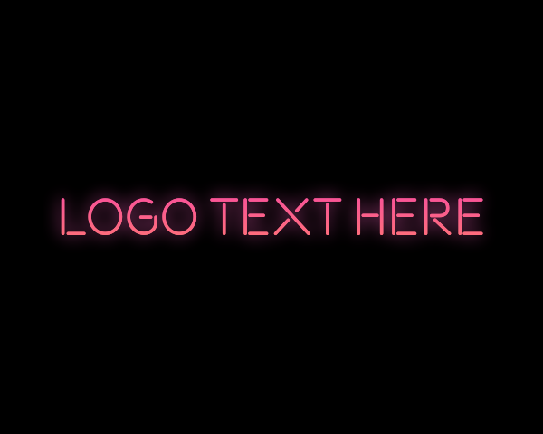 Glowing logo example 2