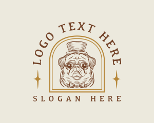 Vintage Dog Grooming logo