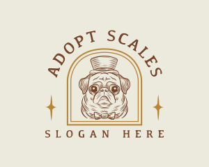 Vintage Dog Grooming logo design