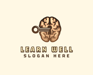 Key Brain Wellness logo design