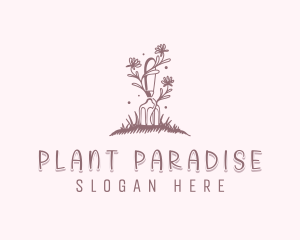 Yard Garden Planting logo design