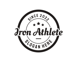 Sports Athlete Fitness  logo design