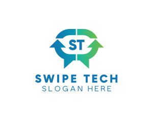 Social Tech Chat logo design