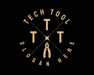 Handyman Pliers Tool logo design