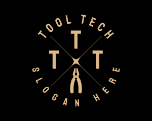 Handyman Pliers Tool logo design