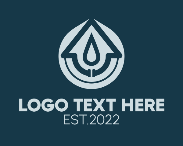 Plumbing logo example 4
