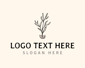 Decorative Pot Plant logo