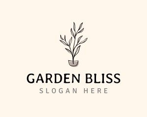 Decorative Pot Plant logo