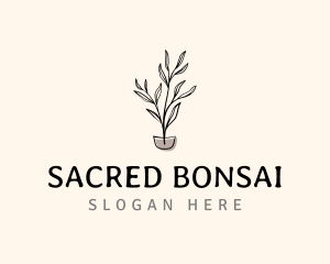 Decorative Pot Plant logo