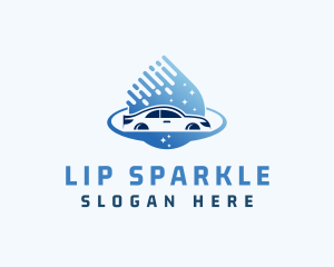 Car Wash Sparkle Cleaning logo design