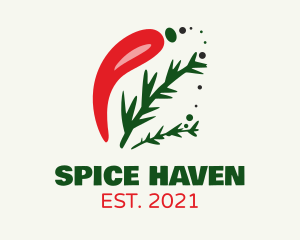 Spicy Herbs Restaurant logo design