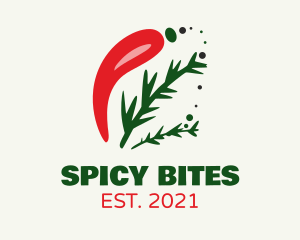 Spicy Herbs Restaurant logo design