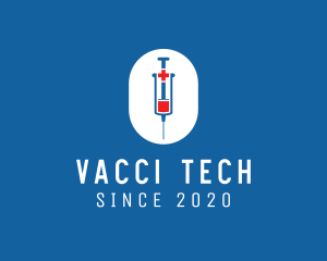 Medical Vaccine Syringe logo